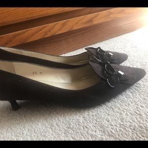 Talbots brown suede shoes